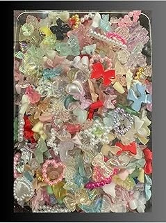 Fontenay 3D Tırnaksüsleri Tırnak Charm Kurdele Gül Ayıcık Nail Charms Nail Objeleri 500 Adet No:2097 Renkli ürün görseli 1