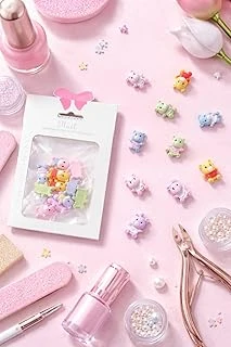 Yoonail Professional Nail Ornament Charm, Bebek Ayıcıklar Temalı Tırnak Süsleme Seti, 10 Parça ürün görseli 1