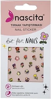 Çiçek Desenli Tırnak Stickerı - 31 ürün görseli 1