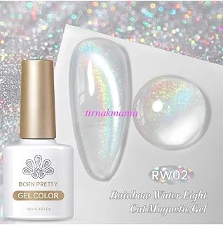 Born Pretty 10Ml Rainbow Water Light Gözü Kalıcı Oje Rw02 (59708) 6056 ürün görseli 1