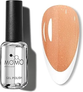 Momo Professional French Cover Rubber Base Coat Fc08, Altın Simli Bronz 10 Ml ürün görseli 1