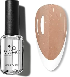Momo Professional French Cover Rubber Base Coat Fc13, Işıltılı Nude 10 Ml ürün görseli 1