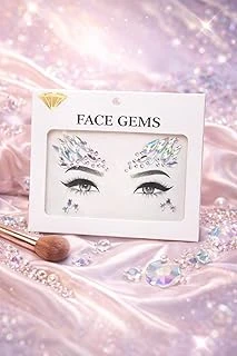 Hologram Işıltılı Yapışkanlı Yüz Taşı Face Gems Parti Festival Makyaj Aksesuarı ürün görseli 1