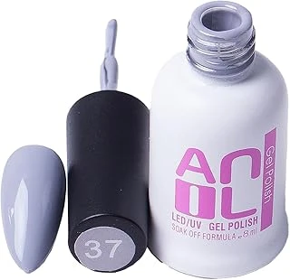 Anil Professional Cosmetics Kalıcı Oje Gri Renkler 10Ml | Dayanıklı Kolay Uygulanan Renkler | Hızlı Kuruma Parlaklık (Gri - 37) ürün görseli 1