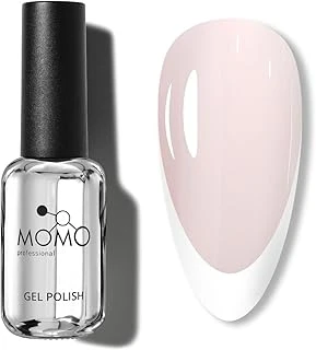 Momo Professional French Cover Rubber Base Coat Fc21, Pudra Rakı Beyazı 10 Ml ürün görseli 1