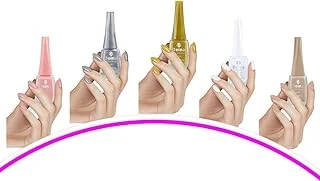 Modasize(25649)5 Adet Keratinli Besleyici Oje 14 Ml Set7- ürün görseli 1