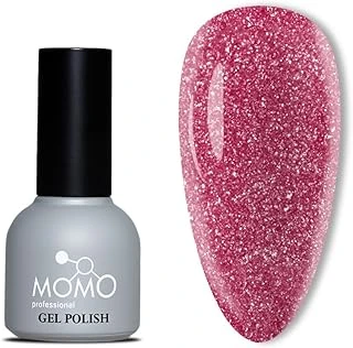Momo Professional Disko Kalıcı Oje D006 Kırmızı 10 Ml, Reflective Flash Gel Polish ürün görseli 1