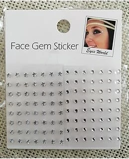 Vücut Yüz Taşı Stickers 100 Adet ürün görseli 1