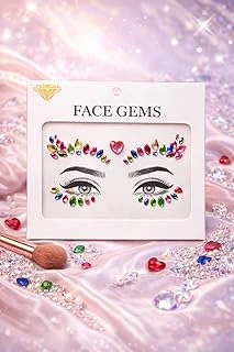 Rengarenk Detaylı Yüz Taşı Face Gems Sticker ürün görseli 1