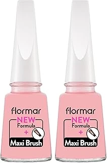 Klasik Parlak Bitişli Yüksek Pigmentli Oje Nail Enamel 077 Light Pink New (2 Paketi) ürün görseli 1