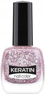 Keratin Nail Color Glitter No: 410 - Keratin İçerikli Parlak Oje ürün görseli 1