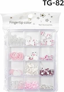 Fontenay Charm 3D Tırnak Süsleme Protez Tırnak Nail Süsleme Karışık Desenli Tg-82 ürün görseli 1