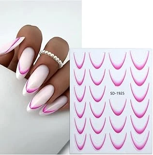 Fontenay 5D Tırnak Stickerları - 5D Nail Stickers Sd-1925 Renkli ürün görseli 1