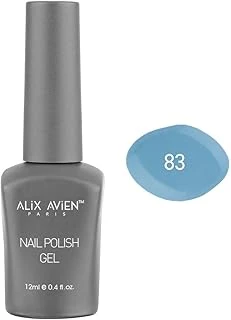 Alix Avien Gri Kalıcı Oje 83-Yoğun Renk Veren Jel Oje 12 Ml-Nail Uv Gel Polish 83 ürün görseli 1