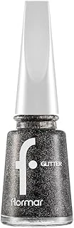Yoğun Simli Şeffaf Oje - Glitter Nail Enamel - Gl036 Blackstar-8682536049894 ürün görseli 1