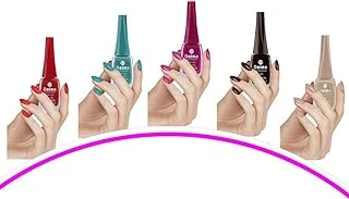 Modasize(25656)5 Adet Keratinli Besleyici Oje 14 Ml Set14- ürün görseli 1
