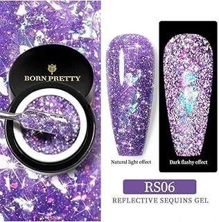 Born Pretty Reflektif Pullu Uv Jel Rs06 (53923-6) 2174 ürün görseli 1