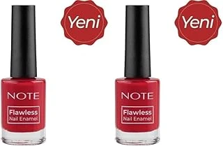 Note Nail Flawless Oje 100 Happy Red, Kırmızı 2Li Paket ürün görseli 1