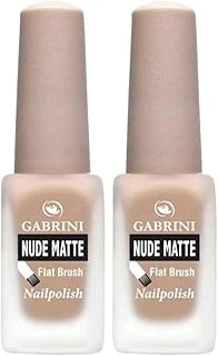 Gabrini Nude Matte Nail Polish 6 1 Paket (1 X 1 Adet) 2Li Paket ürün görseli 1