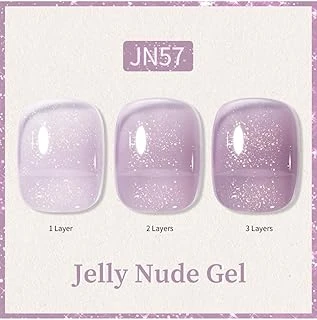 Born Pretty 10Ml Jelly Nude Seri Kalıcı Oje Jn57 (57851-7) 4138 ürün görseli 1