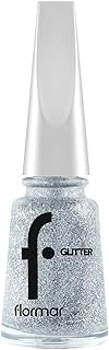 Yoğun Simli Şeffaf Oje - Glitter Nail Enamel - Gl038 Holographıc Sılver-8682536049924 ürün görseli 1