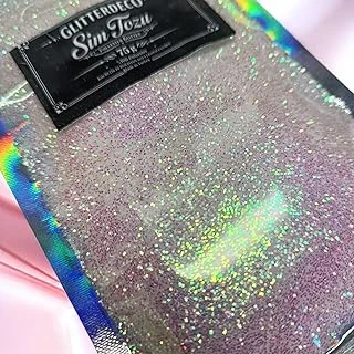 Rainbow Glitter Sedefli Beyaz, Nail Epoksi Dekor Boya Ince Toz ürün görseli 1