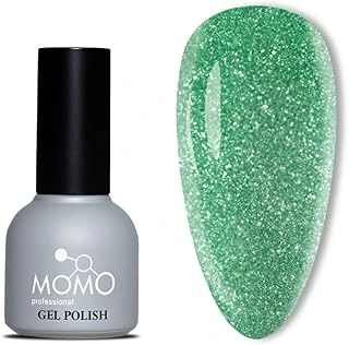 Momo Professional Disko Kalıcı Oje D009 Yeşil 10 Ml, Reflective Flash Gel Polish ürün görseli 1