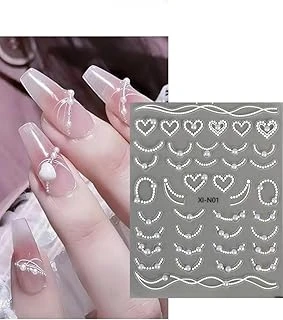 Fontenay Tırnak Sticker Protez Tırnak Kalıcı Oje Süsleme, Nail Sticker X1-N01 Renkli ürün görseli 1