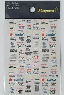Tırnak Sticker ürün görseli 1