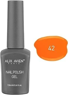 Alix Avien Uv Kalıcı Turuncu Jel Oje 42 - Gel Polish- 12 Ml ürün görseli 1