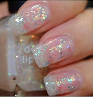 Glitter Beyaz Oje Tasarım ürün görseli 1
