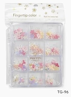 Fontenay Charm 3D Tırnak Süsleme, Protez Tırnak Nail Süsleme, Karışık Desenli, Çok Renkli, Tg-96 ürün görseli 1