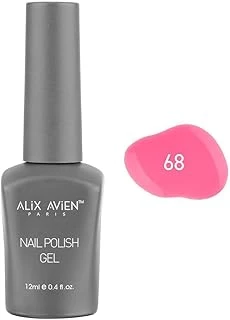 Alix Avien Pembe Kalıcı Oje 68-Yoğun Renk Veren Jel Oje 12 Ml-Nail Uv Gel Polish 68 ürün görseli 1
