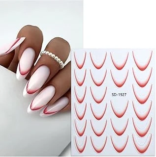 Fontenay 5D Tırnak Stickerları - 5D Nail Stickers Sd-1927 Renkli ürün görseli 1