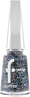 Glitter Yarı Transparan & Parlak Bitişli Simli Oje ürün görseli 1