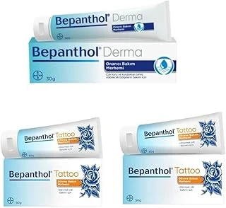 Derma Onarıcı Bakım Merhemi 30 Gr + Tattoo Dövme Bakım Merhemi 50 Gr 2 Adet Set ürün görseli 1