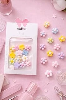 Yoonail Professional Nail Ornament Charm, Papatya Temalı Tırnak Süsleme Seti, 10 Parça ürün görseli 1