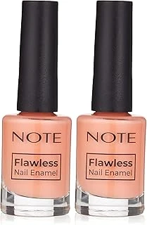 Note Nail Flawless Oje 24 Coral Line, Turuncu (2 Paketi) ürün görseli 1