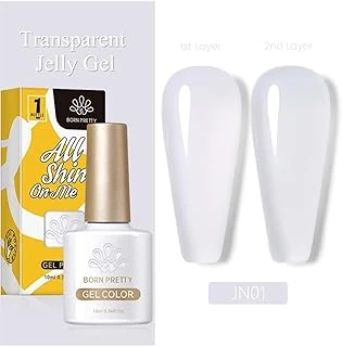 Born Pretty 10Ml Jelly Nude Seri Kalıcı Oje Jn01 (56347) 3771 ürün görseli 1