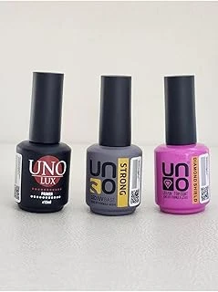 Fontenay Kalıcı Oje Seti Primer 15Ml+ Strong Base 15Ml+Uno D.Shield Top Coat 15Ml Şeffaf ürün görseli 1
