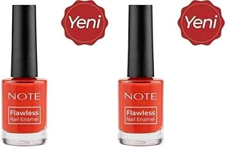 Note Nail Flawless Oje 97 Orange -Turuncu (2 Paketi) ürün görseli 1