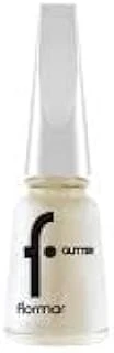 Yoğun Simli Şeffaf Oje - Glitter Nail Enamel - Gl012 Whıte Pearl-8682536049856 ürün görseli 1