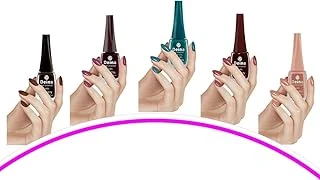 Modasize(25652)5 Adet Keratinli Besleyici Oje 14 Ml Set10- ürün görseli 1