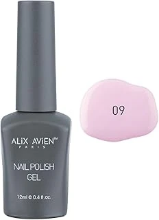 Alix Avien Uv Kalıcı Pembe Jel Oje 09 - Gel Polish - 12 Ml ürün görseli 1