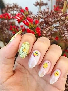 Arti̇kel Mini Limonlar Tırnak Dövmesi, Tırnak Tattoo, Nail Art, Tırnak Sticker ürün görseli 1