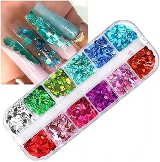 Pop Beauty Nail Tırnak Süsleme Pul Seti Kırmızı-Pembe ürün görseli 1