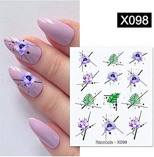 Tırnakmania Su Transferli Nail Sticker X098 (52340-18) 3939 ürün görseli 1