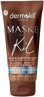 Dermokil Peeling Etkili Maske, Kil Kahve, 75 Ml, Tüm Cilt Tipleri ürün görseli 1