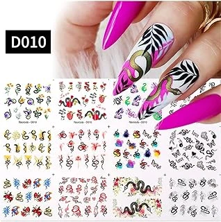 Tırnakmania Su Transferli Nail Sticker D010 (52377-2) 4001 ürün görseli 1