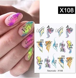Tırnakmania Su Transferli Nail Sticker X108 (53013-8) 3949 ürün görseli 1